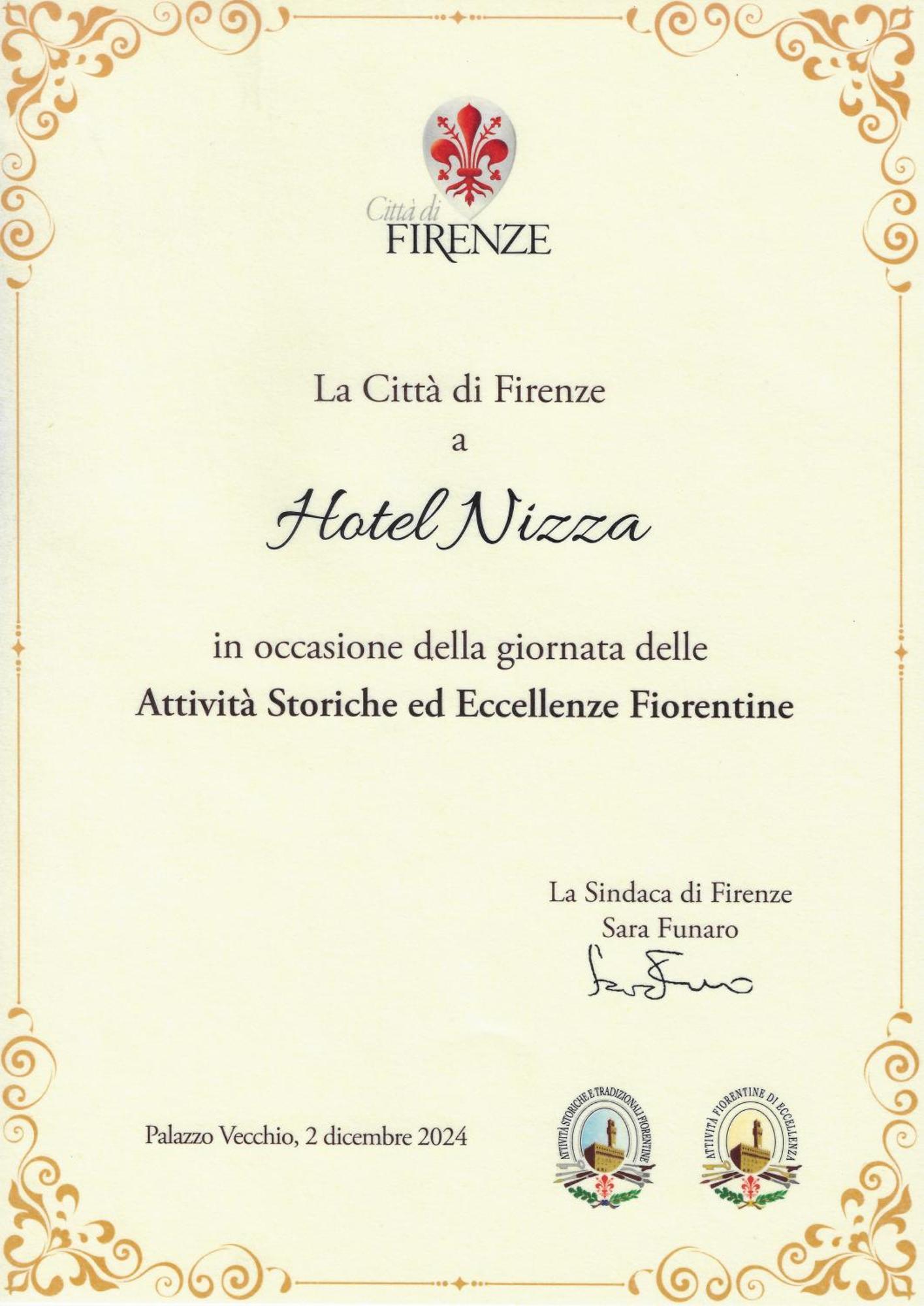 Hotel Nizza Firenze Esterno foto